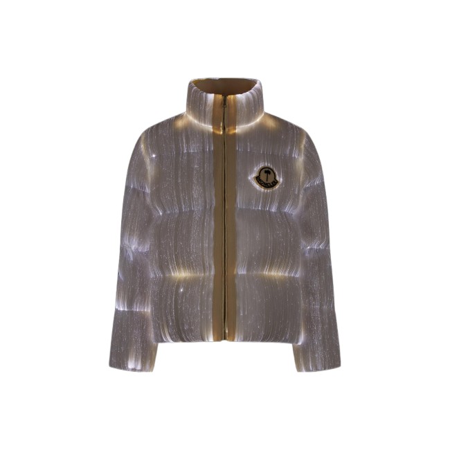 Moncler Maya 70 by Palm Angels Jacket Bright White