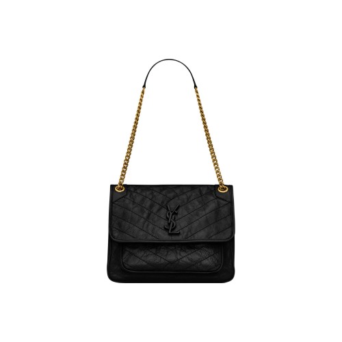SAINT LAURENT Niki Shoulder Bags 633158-0EN07-1000 size L28*W8.5*H20cm