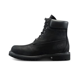 Timberland Icon 6' Premium Narrow Fit Boots 'Black Nubuck'
