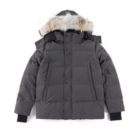 Canada Goose Wyndham Series Down Jackets Men Coast Gray