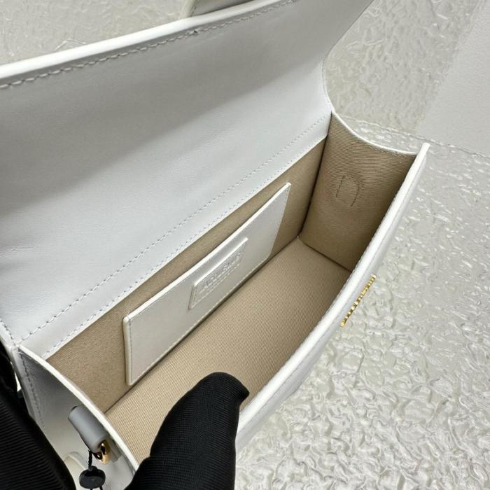 Jacquemus Le Bambino White 213BA006-3000-100 size L17*W4*H9 cm