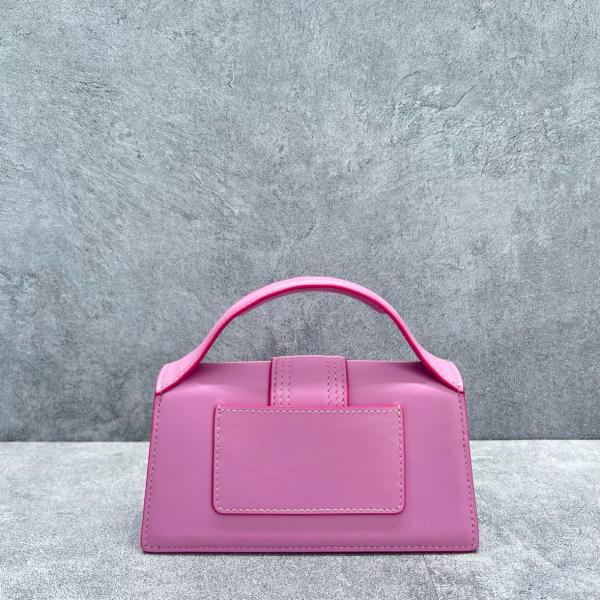 Jacquemus Leather Portable Crossbody Bag Shoulder Bag Women's Red 22H213BA0063060434 size 23.5*6*13 cm