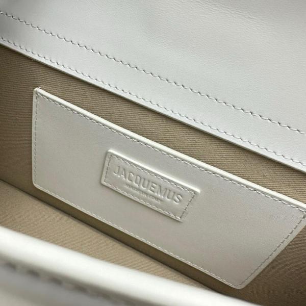 Jacquemus Le Bambino White 213BA006-3000-100 size L17*W4*H9 cm