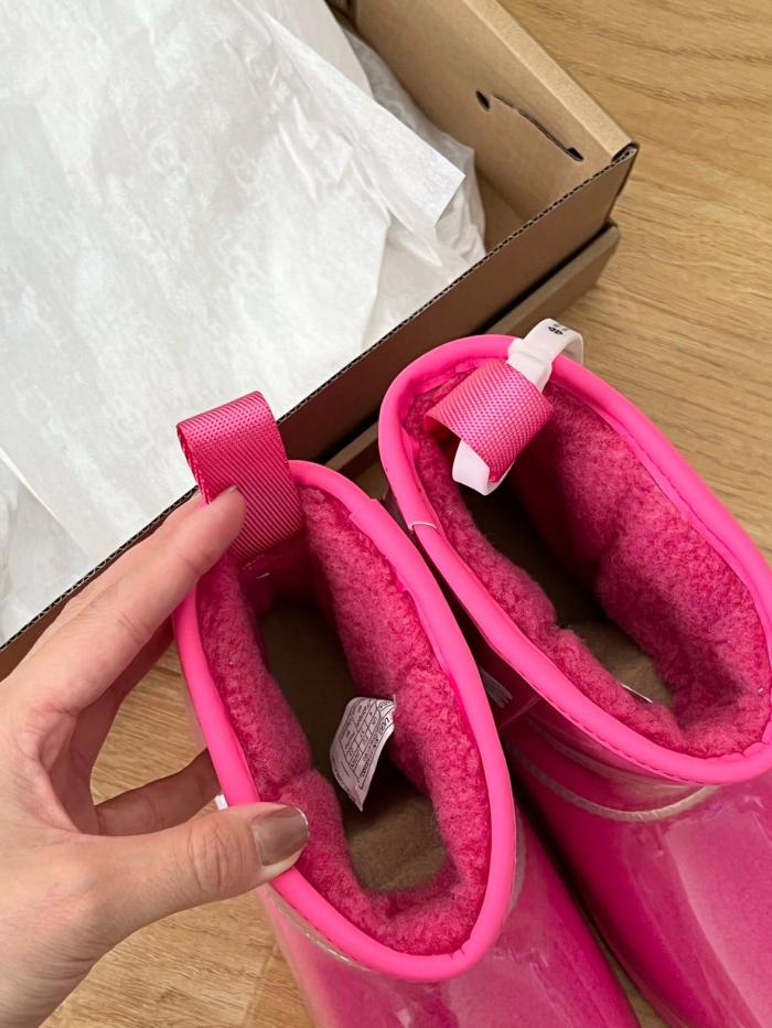 UGG Classic Clear Mini Boot Hibiscus Pink (Women's)