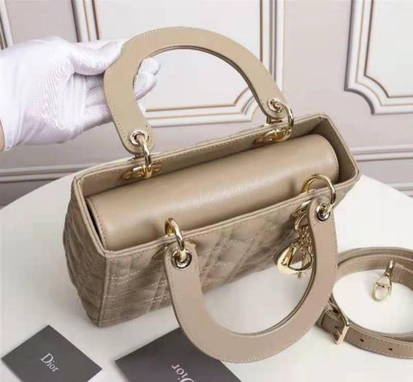 DIOR Lady DIOR Handbags M0505OCAL-M116 Mini size 17*7*15 cm