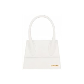 Jacquemus Le Chiquito Leather Shoulder Bag Crossbody Bag Handbag Large Size Women's White 21H213BA0033000100 size L24*W9*H18cm