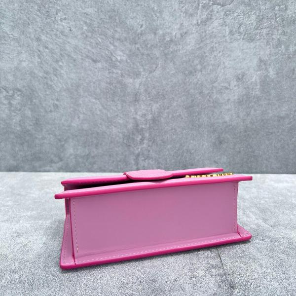 Jacquemus Leather Portable Crossbody Bag Shoulder Bag Women's Red 22H213BA0063060434 size 23.5*6*13 cm