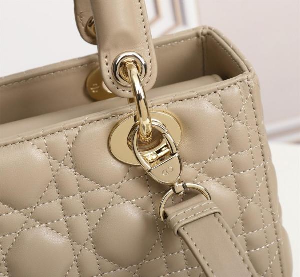 DIOR Lady DIOR Handbags M0505OCAL-M116 Mini size 17*7*15 cm