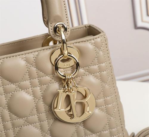 DIOR Lady DIOR Handbags M0505OCAL-M116 Mini size 17*7*15 cm