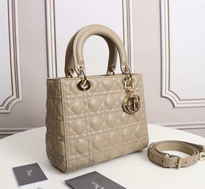 DIOR Lady DIOR Handbags M0505OCAL-M116 Mini size 17*7*15 cm
