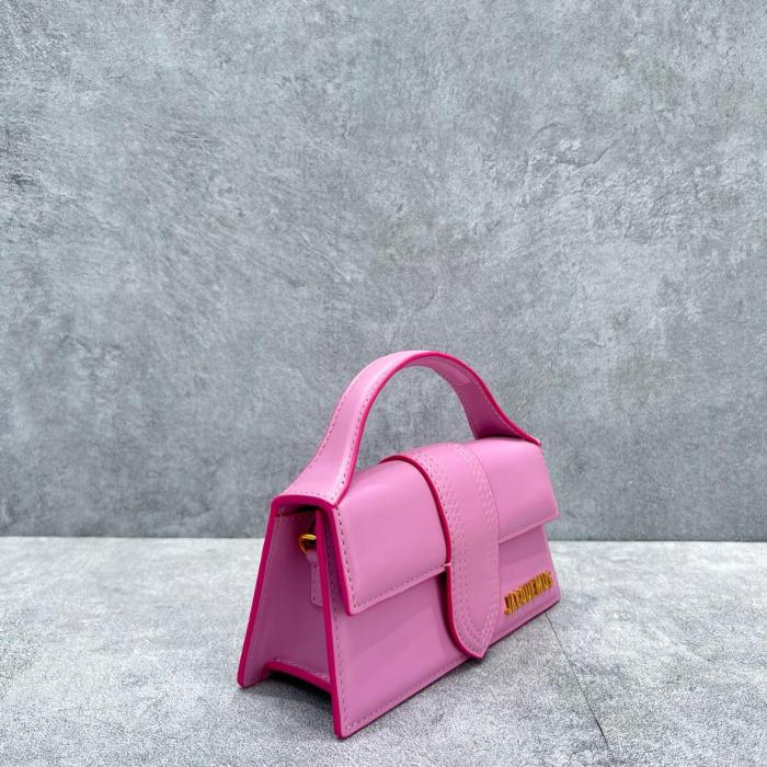 Jacquemus Leather Portable Crossbody Bag Shoulder Bag Women's Red 22H213BA0063060434 size 23.5*6*13 cm