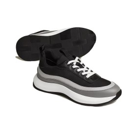 HERMES Casual Shoes Men Low-Top Black