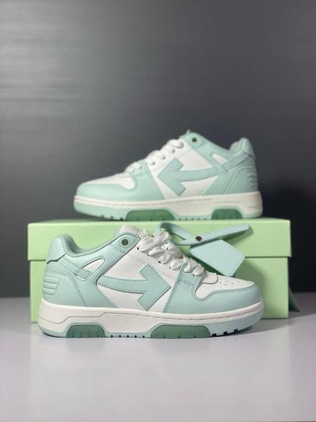 OFF-WHITE Out Of Office 'OOO' Low Mint White Women's White Green