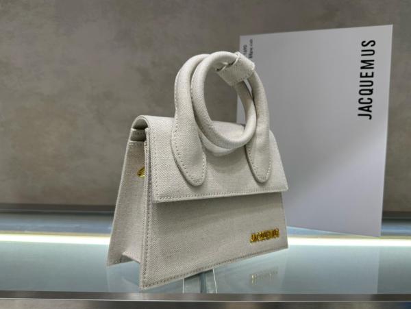 Jacquemus Handbags 213BA0033013BEIGE size 11*7.3*8.5 cm