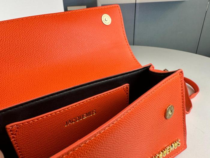 Jacquemus Handbags Orange 213BA0043060750 size 22*5*10.5 cm