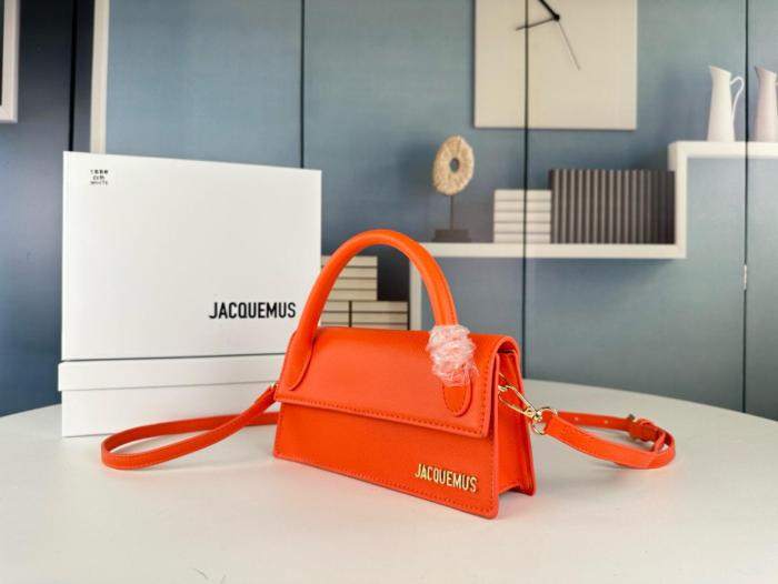 Jacquemus Handbags Orange 213BA0043060750 size 22*5*10.5 cm