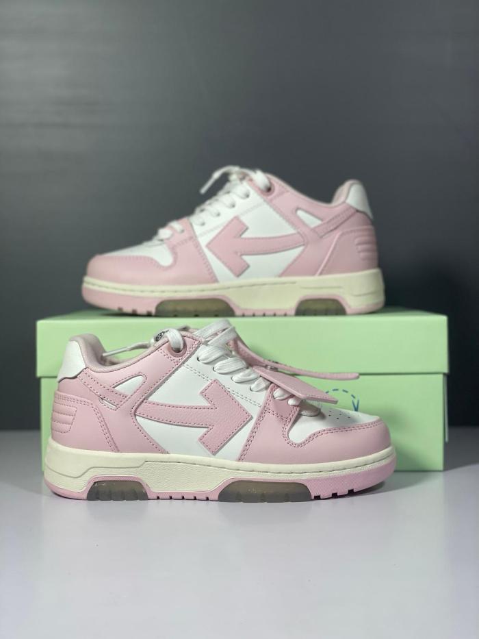 OFF-WHITE Out Of Office Low-top Sneakers Women's Pink
