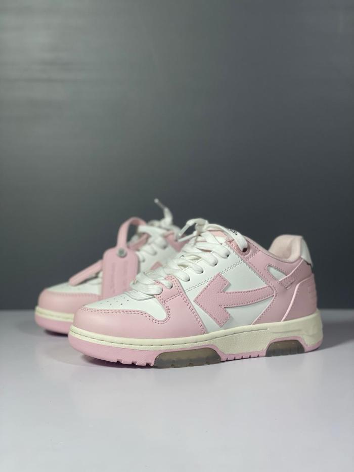 OFF-WHITE Out Of Office Low-top Sneakers Women's Pink