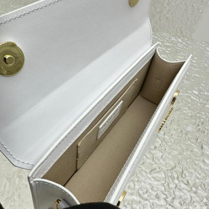 Jacquemus Shoulder Bags 213BA004-3000-100 size L22*W5.5*H10.5 cm