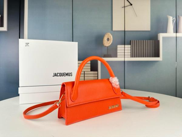 Jacquemus Handbags Orange 213BA0043060750 size 22*5*10.5 cm