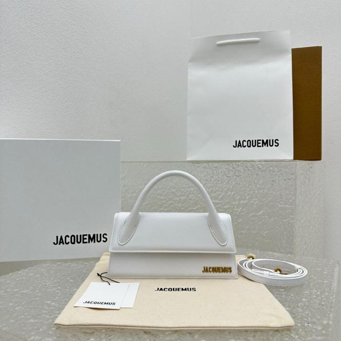 Jacquemus Shoulder Bags 213BA004-3000-100 size L22*W5.5*H10.5 cm