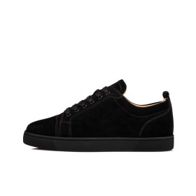 Christian Louboutin CL LUBOTING Low-Top Stylish Skateboarding Shoes Men's Black