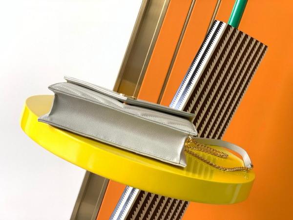 SAINT LAURENT Cassandre Crossbody Bags 695108-BOW01-9207 size L*W*H: 19*3.5*12.5cm