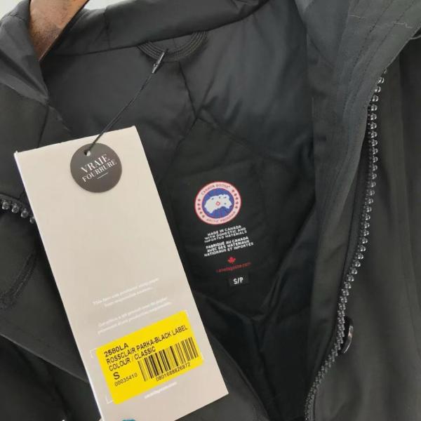 Canada Goose Rossclair Series Down Jacket Women's Black