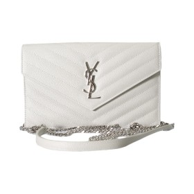 SAINT LAURENT Envelope Crossbody Bags 393953-BOW02-9207 size 19*12*3.5cm