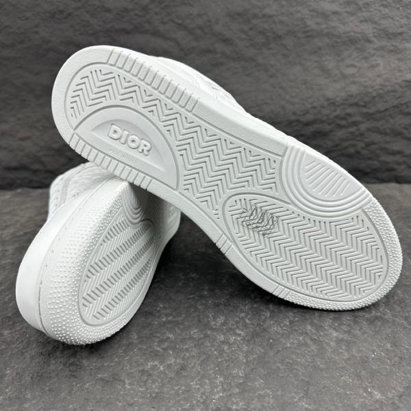 DIOR B27 Skateboard Shoes Men Low-Top White