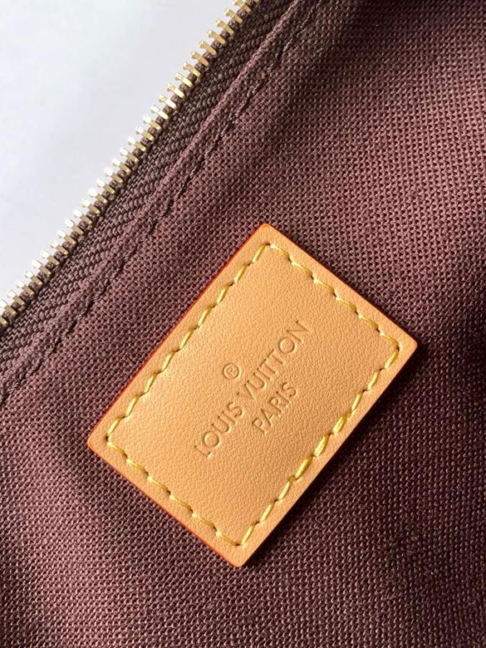 LOUIS VUITTON Liv Pochette Monogram M83008 size L24.5*W6.5*H13.5cm