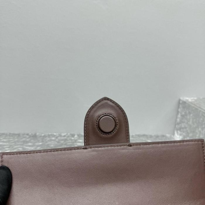 Jacquemus Le Bambino Leather Tote Bag 213BA0063100850 size 17.5*9cm