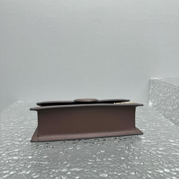 Jacquemus Le Bambino Leather Tote Bag 213BA0063100850 size 17.5*9cm