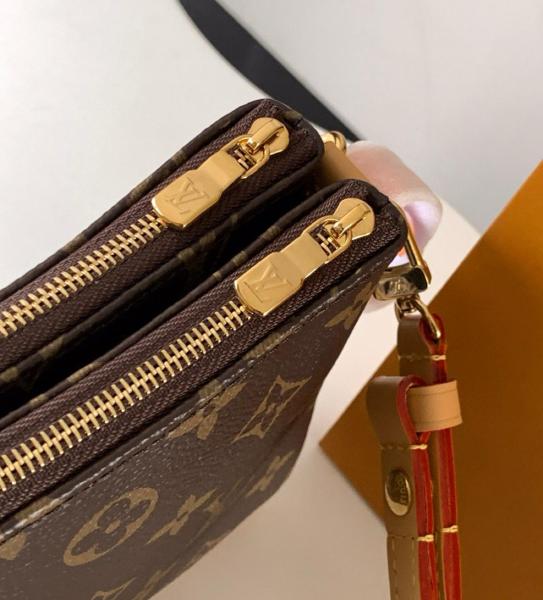 LOUIS VUITTON Liv Pochette Monogram M83008 size L24.5*W6.5*H13.5cm