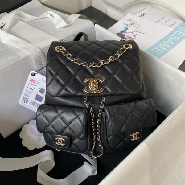 CHANEL Duma Backpacks AS3860-B13026-94305 size L21*W12*H22cm