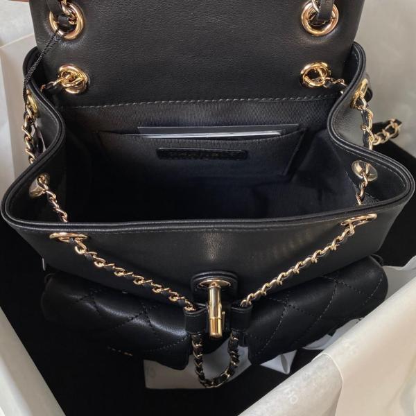 CHANEL Duma Backpacks AS3860-B13026-94305 size L21*W12*H22cm