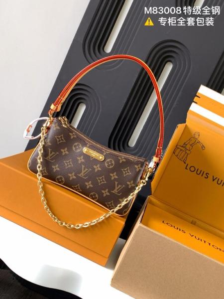 LOUIS VUITTON Liv Pochette Monogram M83008 size L24.5*W6.5*H13.5cm
