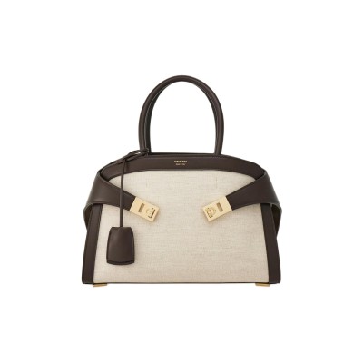 Ferragamo Handbags 216377-768825 size 32*15*21cm