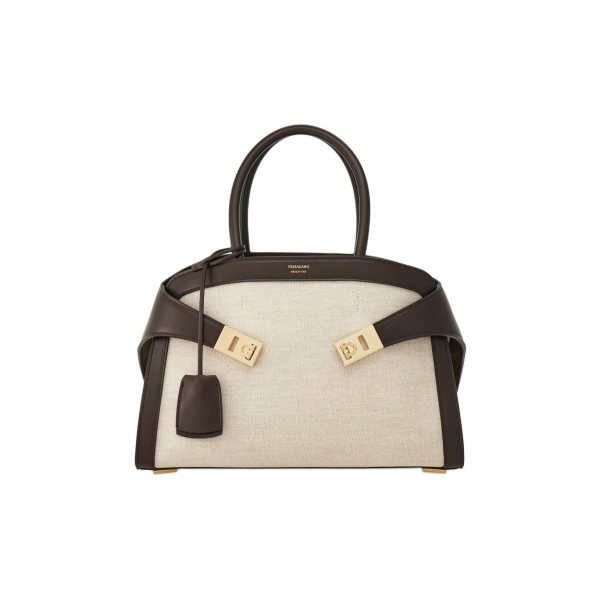 Ferragamo Handbags 216377-768825 size 32*15*21cm