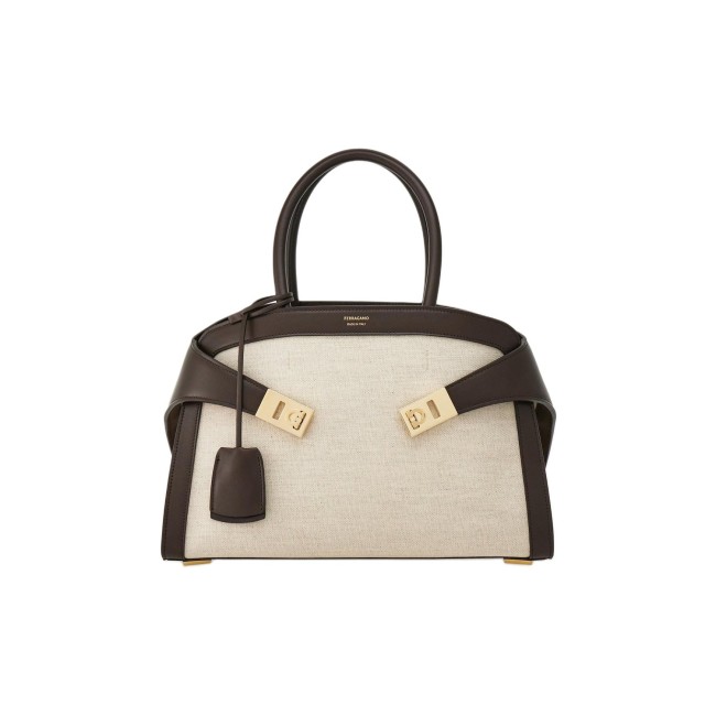 Ferragamo Handbags 216377-768825 size 32*15*21cm