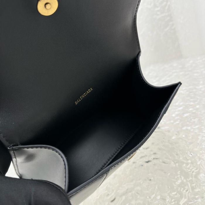 Balenciaga Hourglass Small Top Handle Bag 5935461QJ4M1000 size 23*10*14 cm