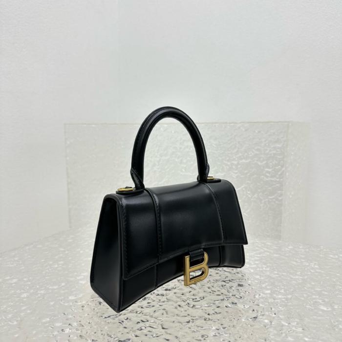 Balenciaga Hourglass Small Top Handle Bag 5935461QJ4M1000 size 23*10*14 cm