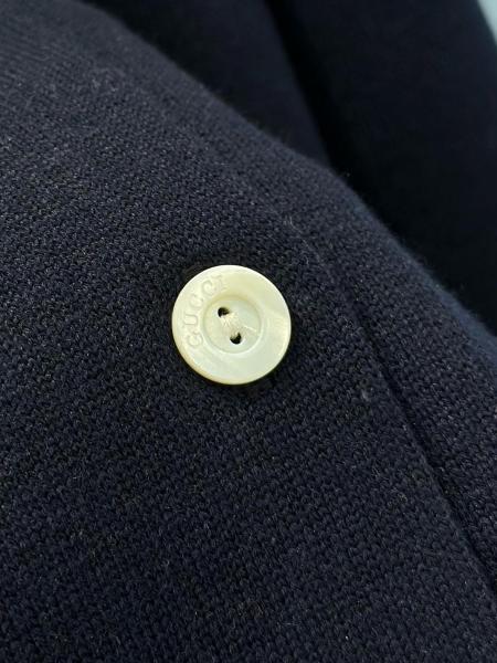 GUCCI Logo Intarsia-Knit Cardigan 20250114