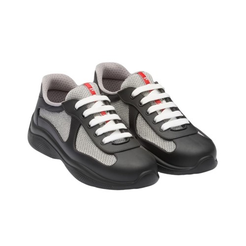 PRADA America's Cup Casual Shoes Low-Top Black