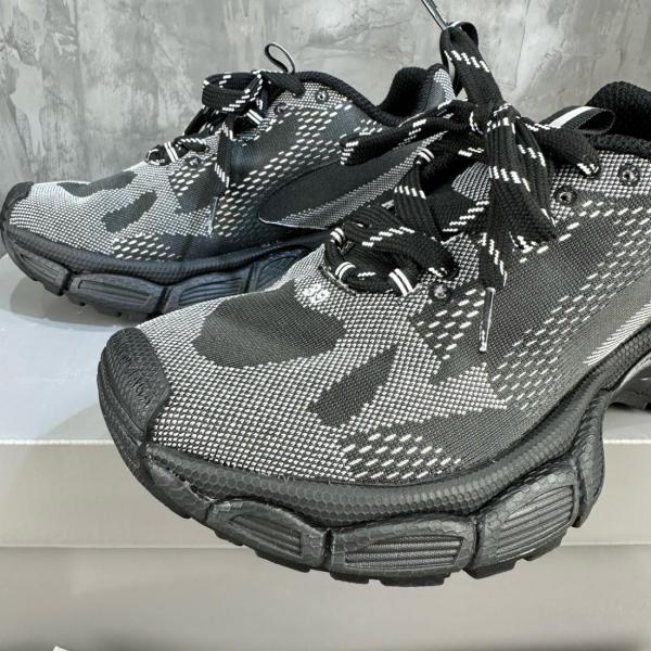 Under Armour X Balenciaga 3XL Low-Top Casual Shoes Men's Black