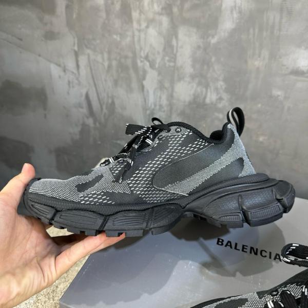 Under Armour X Balenciaga 3XL Low-Top Casual Shoes Men's Black