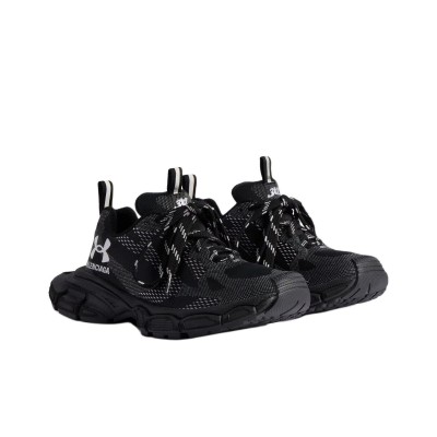 Under Armour X Balenciaga 3XL Low-Top Casual Shoes Men's Black