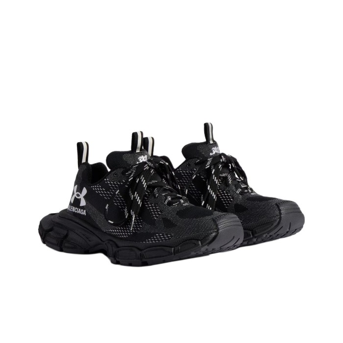 Under Armour X Balenciaga 3XL Low-Top Casual Shoes Men's Black
