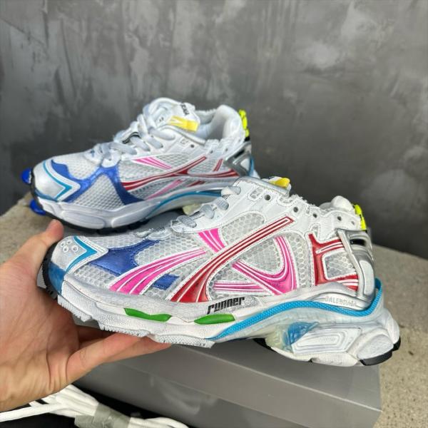 Balenciaga Runner White Multicolor