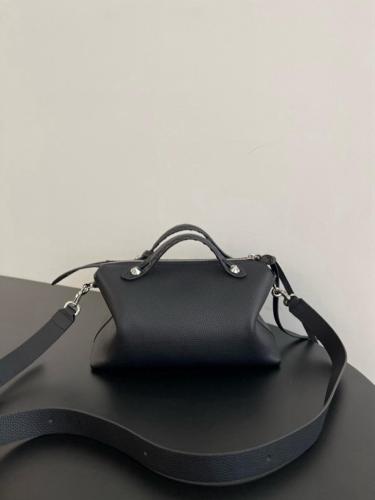 FENDI By The Way Series Calfskin One Shoulder Handbags Medium Size Women's Black 8BL155-ASU2-F0GXN size 29*13*17 cm